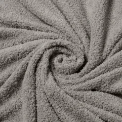 douceur d'intu017drieur Housse de couette et deux taies d'oreiller bouclette (240 x 220 cm) Helena Gris Anthracite Discount