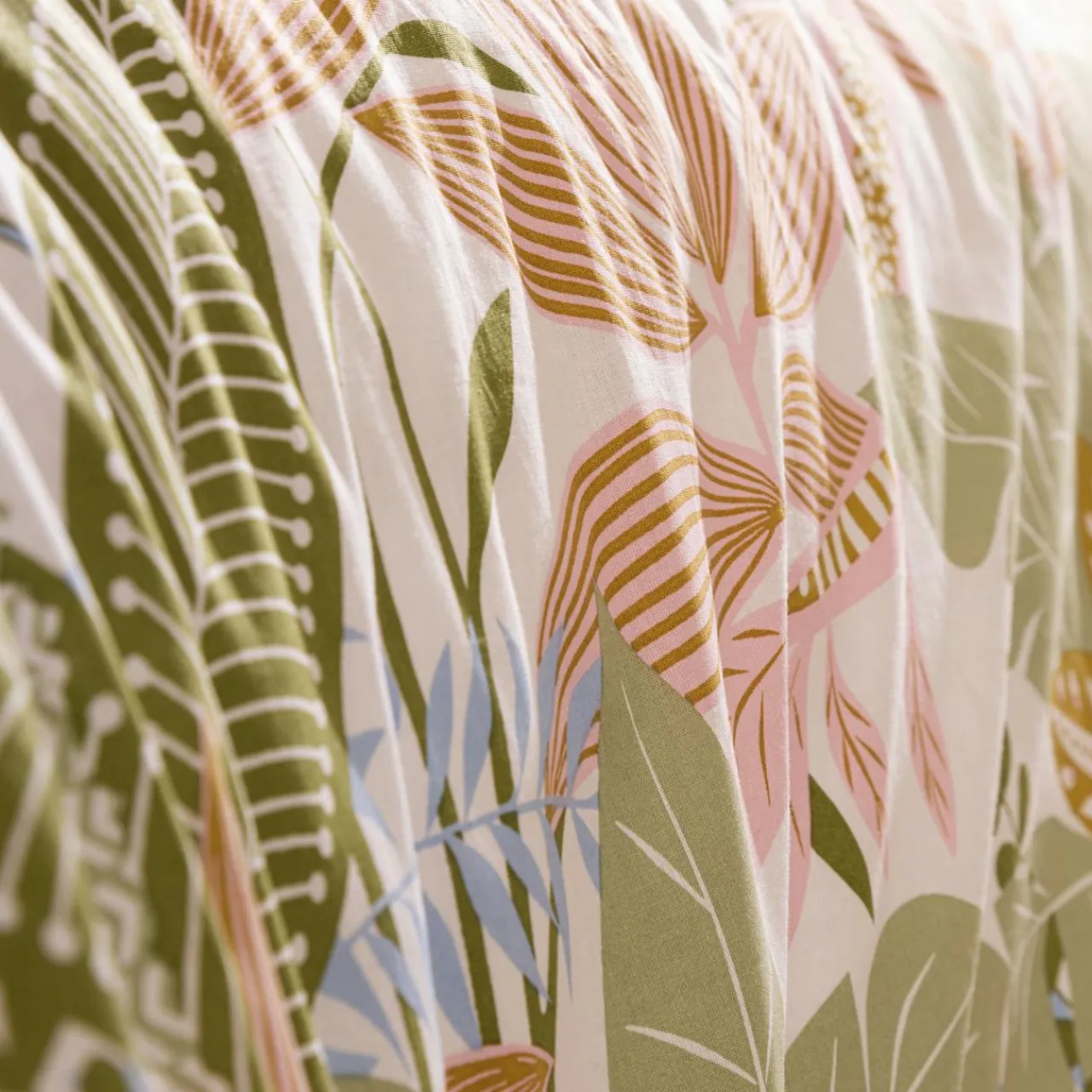 Atmosphera, cru017dateur d'intu017drieur Housse de couette et deux taies coton (240 x 220 cm) June Multicolore Sale