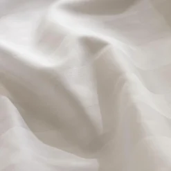 ATMOSPHERA Housse de couette et deux taies satin de coton (260 x 240 cm) Isadora he Blanc Sale