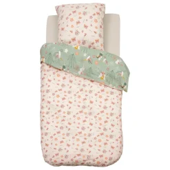 Atmosphera cru017dateur d'intu017drieur for kids Housse de couette et une taie enfant coton (140 x 200 cm) Fée Multicolore Outlet