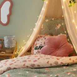 Atmosphera cru017dateur d'intu017drieur for kids Housse de couette et une taie enfant coton (140 x 200 cm) Fée Multicolore Outlet