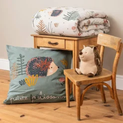 L'EFFET PAPILLON Housse de couette et une taie enfant coton (140 x 200 cm) Polisson Multicolore Sale