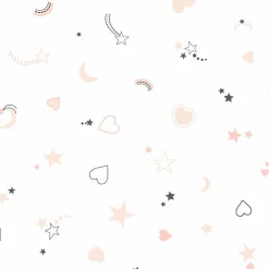 Atmosphera createur d'interieur for kids Housse de couette et une taie enfant coton (140 x 200 cm) Chat Rose Online