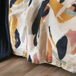 EMINZA Housse de couette gaze de coton (140 x 200 cm) Mathilda Multicolore Sale