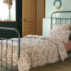EMINZA Housse de couette gaze de coton (140 x 200 cm) Constance pampa Beige Best