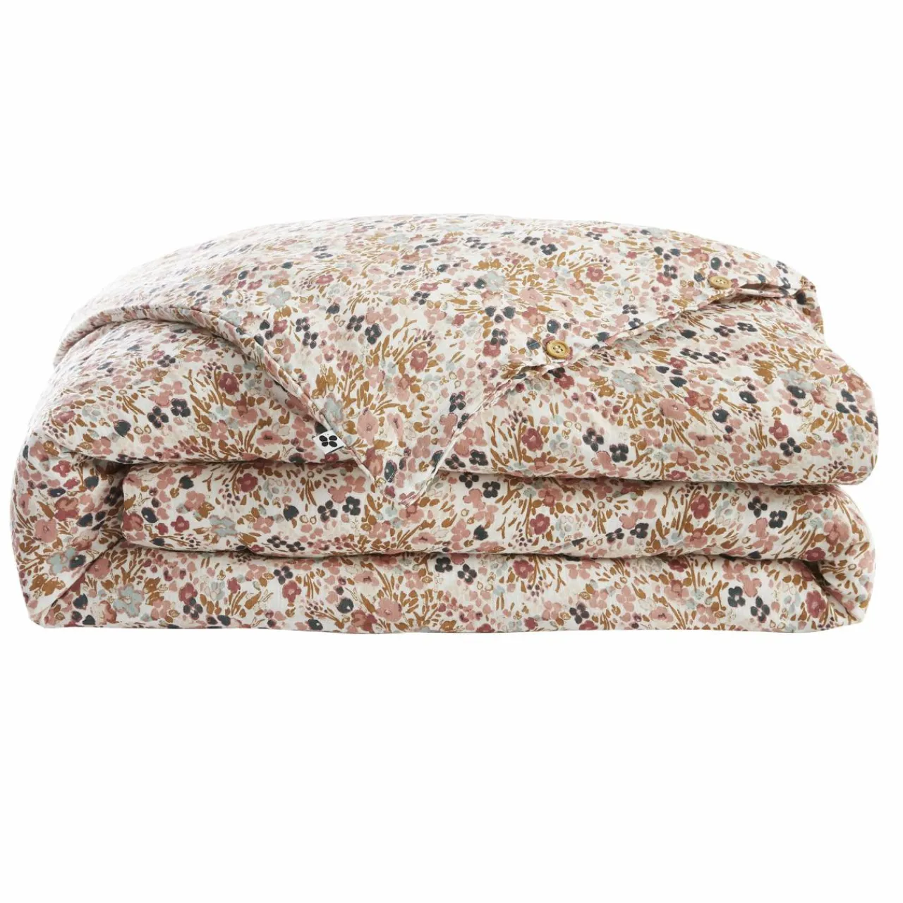 EMINZA Housse de couette gaze de coton (260 x 240) Constance pampa Beige Sale