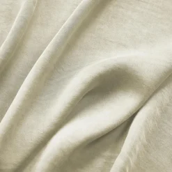 EMINZA Housse de couette lyocell Tencel™ lavé (260 x 240 cm) Olivia pampa Beige Outlet