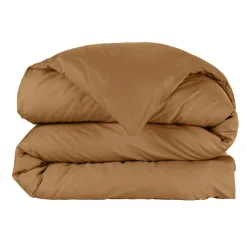 EMINZA Housse de couette percale de coton (140 x 200 cm) Cali Camel Best