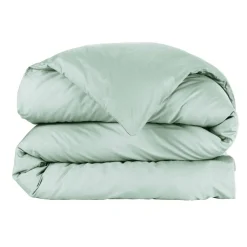 EMINZA Housse de couette percale de coton (280 x 240 cm) Cali Vert Eucalyptus Online
