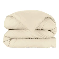 EMINZA Housse de couette percale de coton (200 x 200 cm) Cali Beige Online