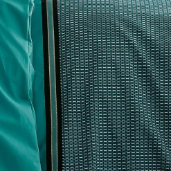 TRADI LINGE Housse de couette percale de coton (240 x 220 cm) Gustav émeraude Vert Best