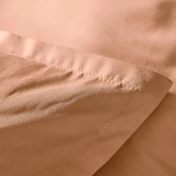 EMINZA Housse de couette percale de coton (240 x 220 cm) Cali Rose Pêche Hot