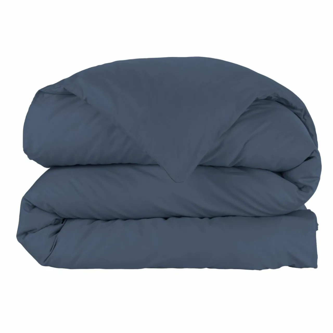 EMINZA Housse de couette percale de coton (260 x 240 cm) Cali Bleu marine Online