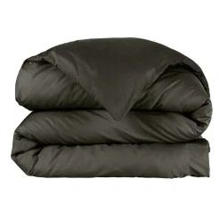 EMINZA Housse de couette percale de coton (280 x 240 cm) Cali Noir Hot