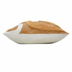 DOUCEUR D'INTERIEUR Housse de coussin carrée coton (40 x 40 cm) Mirade Camel Sale