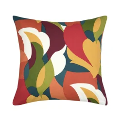 STOF Housse de coussin carrée coton (40 x 40 cm) Pekan Multicolore Hot
