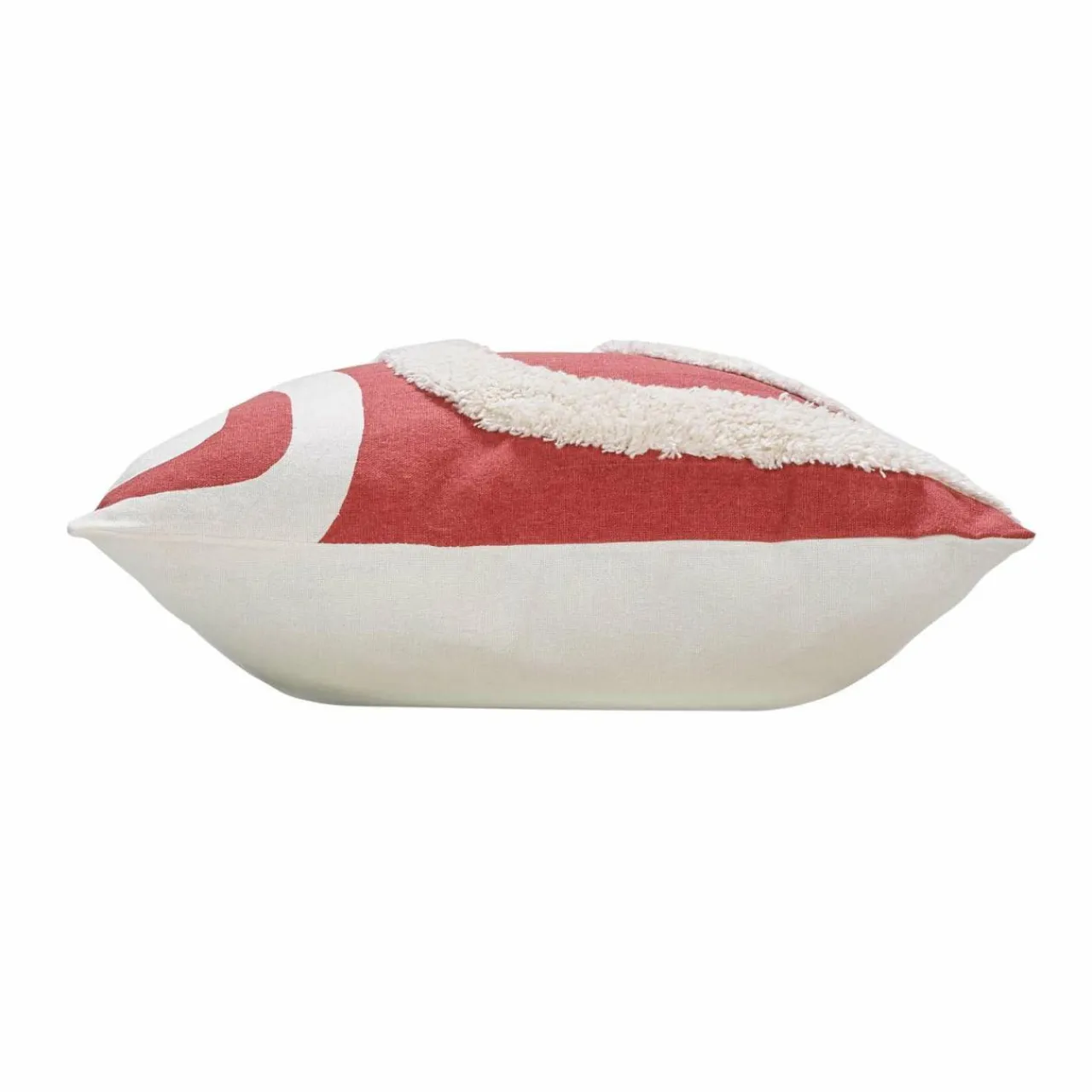 DOUCEUR D'INTERIEUR Housse de coussin carrée coton (40 x 40 cm) Mirade Terracotta Clearance