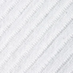 EMINZA Housse de coussin carrée coton tissé (40 x 40 cm) Léa he Blanc New