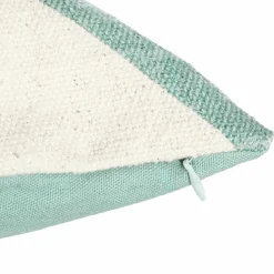 ATMOSPHERA Housse de coussin carrée coton (40 x 40 cm) Geom Or Outlet