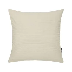 EMINZA Housse de coussin carrée coton tissé (40 x 40 cm) Léa pampa Beige Best