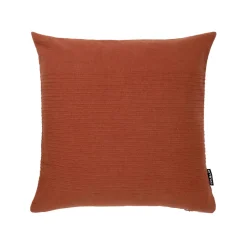 EMINZA Housse de coussin carrée coton tissé (40 x 40 cm) Léa Terracotta Clearance