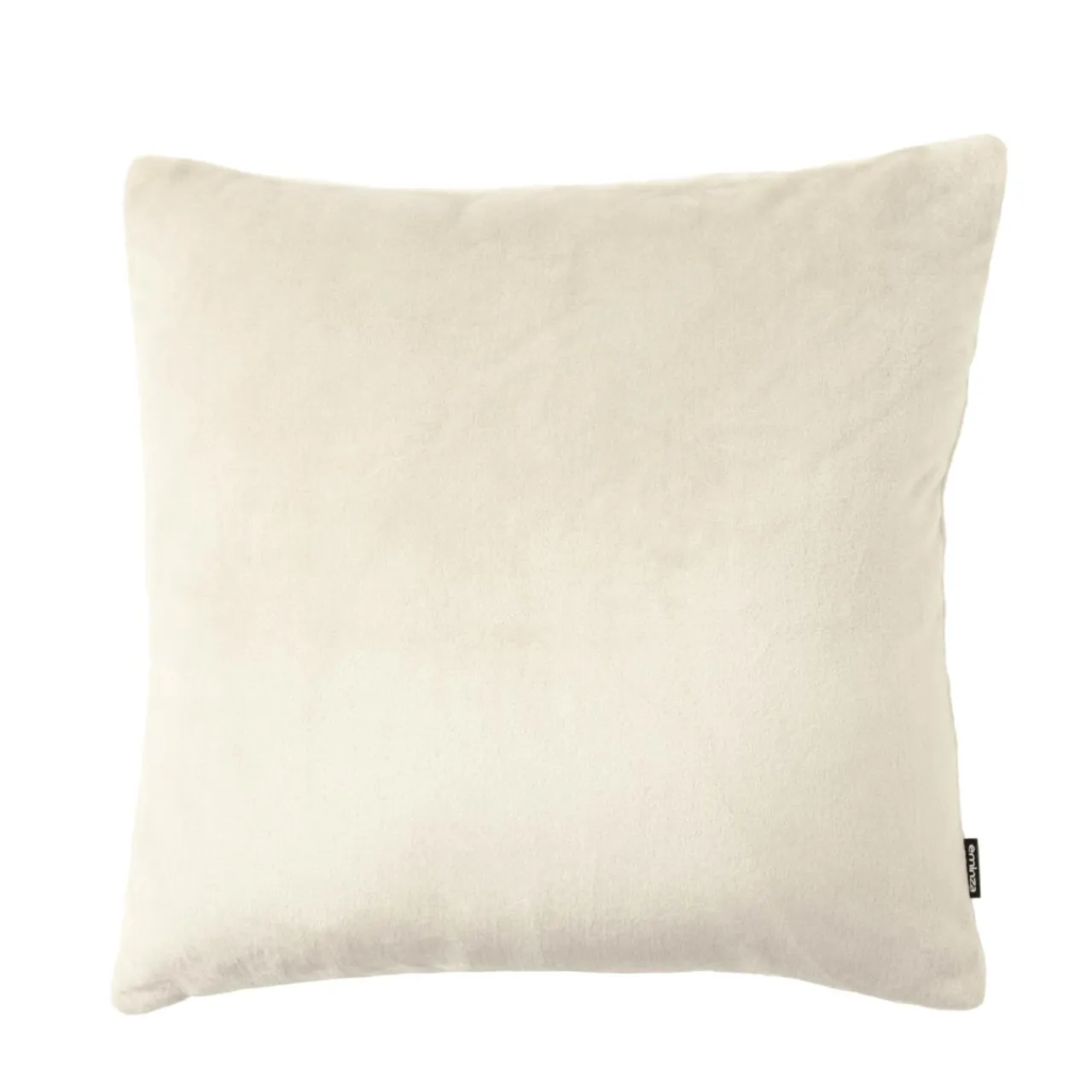 EMINZA Housse de coussin carrée flanelle (60 x 60 cm) Didou grège Beige Online