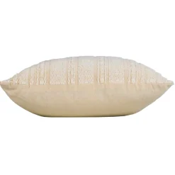 douceur d'intu017drieur Housse de coussin carrée polycoton (40 x 40 cm) Ilies Ecru Sale