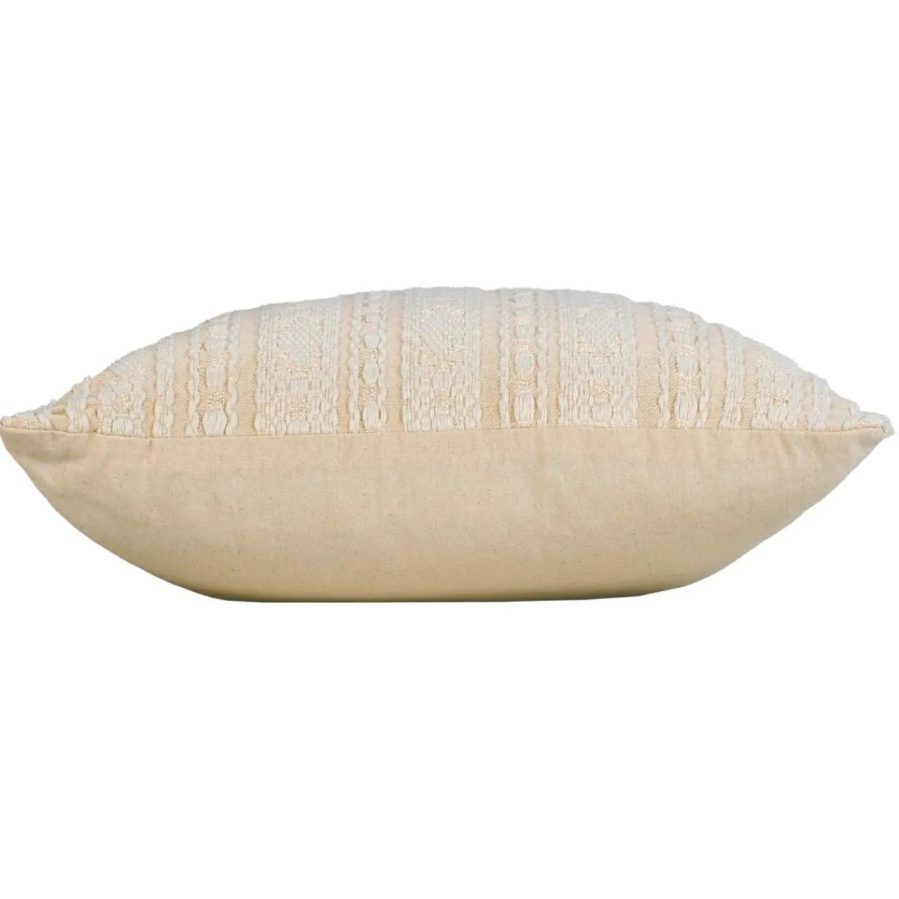 douceur d'intu017drieur Housse de coussin carrée polycoton (40 x 40 cm) Ilies Ecru Sale