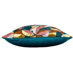 douceur d'intu017drieur Housse de coussin carrée velours (40 x 40 cm) Rosia Multicolore New