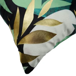 douceur d'intu017drieur Housse de coussin carrée velours (40 x 40 cm) Boréale Vert Online