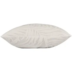 douceur d'intu017drieur Housse de coussin carrée velours (40 x 40 cm) Natureo Ecru Best
