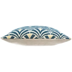 ATMOSPHERA Housse de coussin carrée (40 x 40 cm) Dory e Bleu Hot