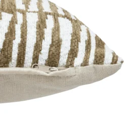 Atmosphera, cru017dateur d'intu017drieur Housse de coussin carrée (40 x 40 cm) Jeni Vert kaki Clearance