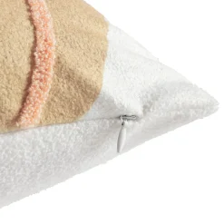 OSTARIA Housse de coussin carrée (40 x 40 cm) Pot Multicolore