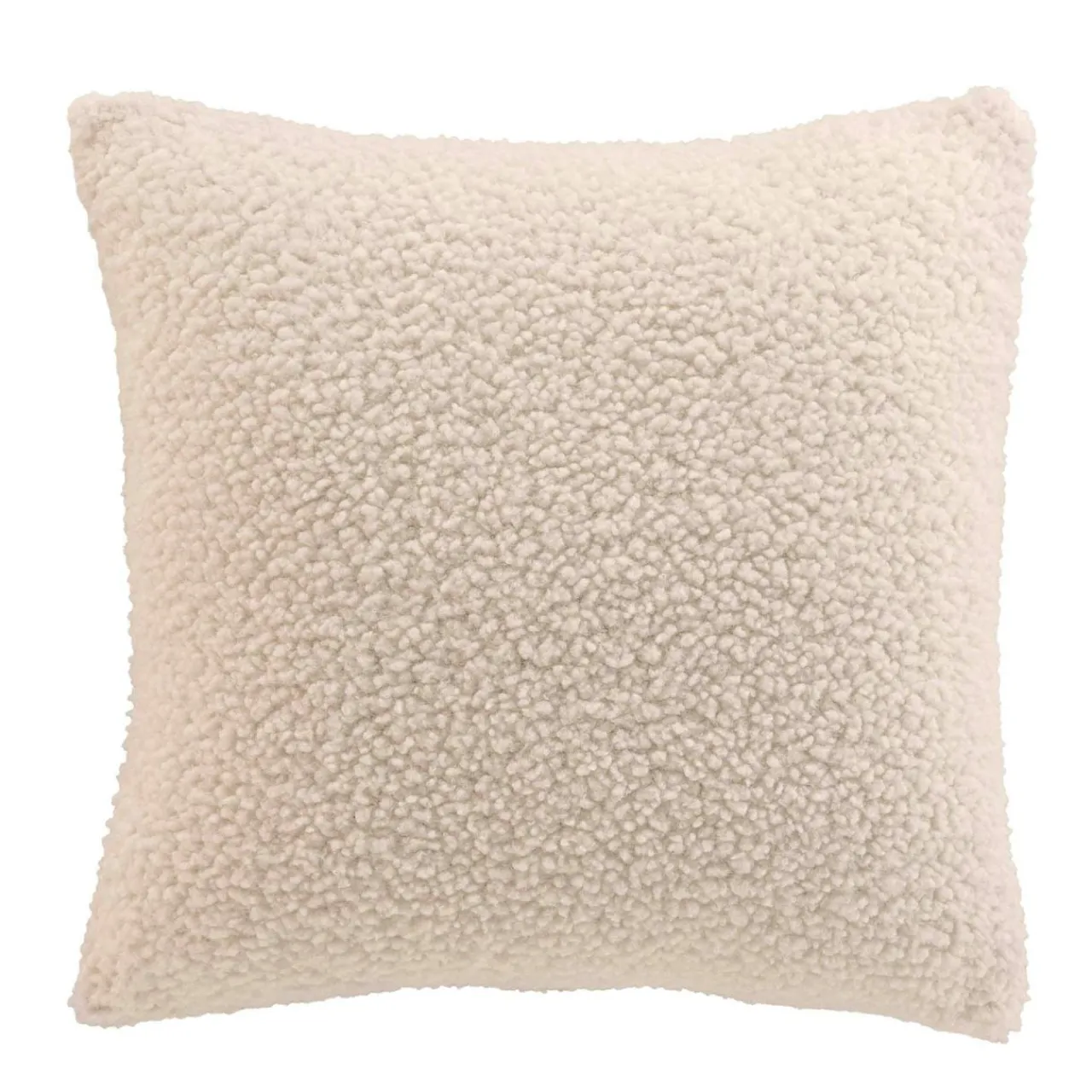 douceur d'intu017drieur Housse de coussin carrée (40 x 40 cm) Woolen Ecru Discount