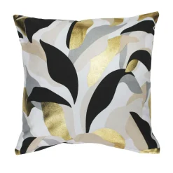 DOUCEUR D'INTERIEUR Housse de coussin coton (40 x 40 cm) Yeliz Or Hot