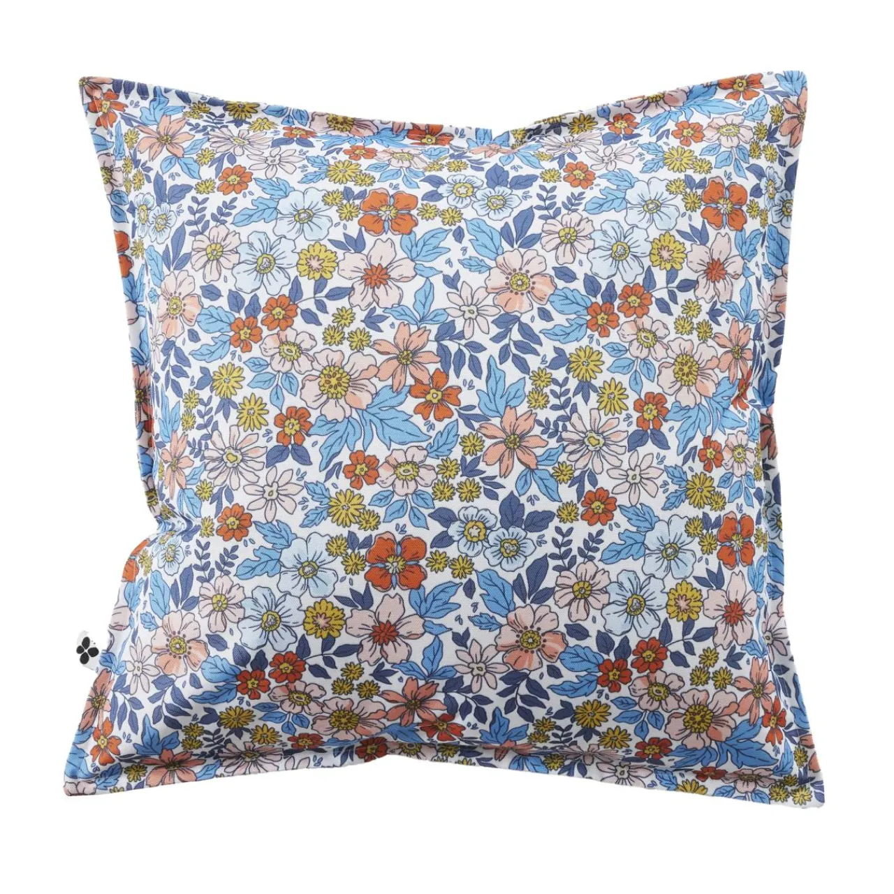 L'effet papillon Housse de coussin extérieur carrée (45 x 45 cm) Danaé Multicolore New