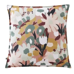 L'effet papillon Housse de coussin extérieur carrée (60 x 60 cm) Léane Multicolore Discount