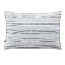 L'effet papillon Housse de coussin extérieur rectangulaire (40 x 60 cm) Doris Bleu nuit