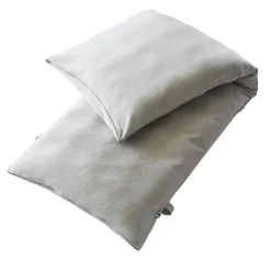 L'effet papillon Housse de coussin pour bain de soleil (190 x 70 cm) Naia galet Gris Hot