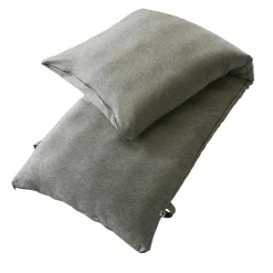 L'effet papillon Housse de coussin pour bain de soleil (190 x 70 cm) Naia Vert nenuphar Vert mousse Sale