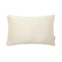 EMINZA Housse de coussin rectangulaire flanelle (40 x 60 cm) Didou grège Beige