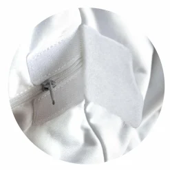 BLEU CALIN Housse de matelas intégrale anti-punaises de lit (160 x 200 cm) Ombeline he Blanc Discount