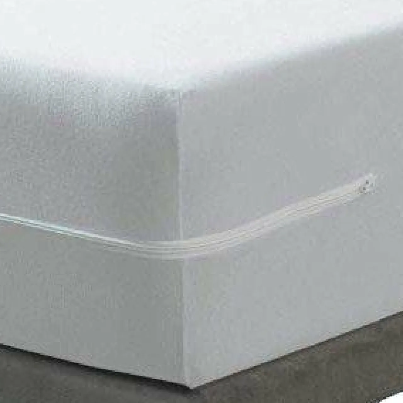 BLEU CALIN Housse de matelas intégrale anti-punaises de lit (160 x 200 cm) Ombeline he Blanc Discount