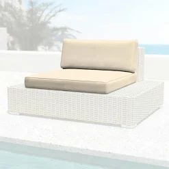 MOBELLIA Housses de coussin de remplacement pour Fauteuil Palma Beige Clearance