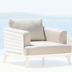MOBELLIA Housses de coussin de remplacement pour Fauteuil Monte Carlo Taupe Online