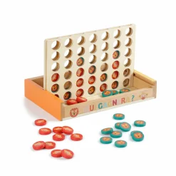 OSTARIA Jeu puissance 4 en bois Multicolore Hot