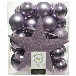 KAEMINGK Kit de décoration de sapin de Noël Novae Lilas New