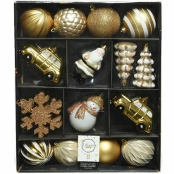 KAEMINGK Kit de décoration de sapin de Noël Tradition Perle Hot