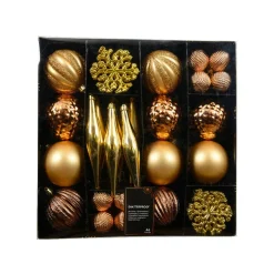 KAEMINGK Kit de décation de sapin de Noël Christmas Or Outlet